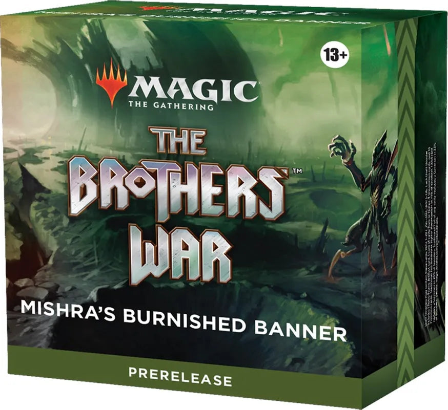 The Brothers' War At Home Prerelease Kit (6 Packs) Mishra's Burnished Banner