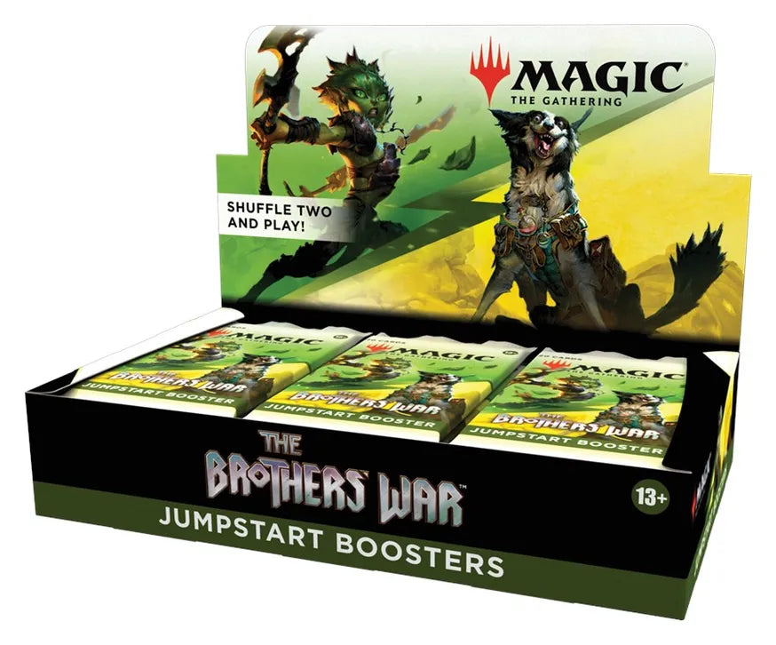 The Brothers' War - Jumpstart Booster Display - The Brothers' War GTS 