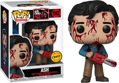 The Evil Dead Ash (Chainsaw) (Bloody) Chase Funko Pop! #1142