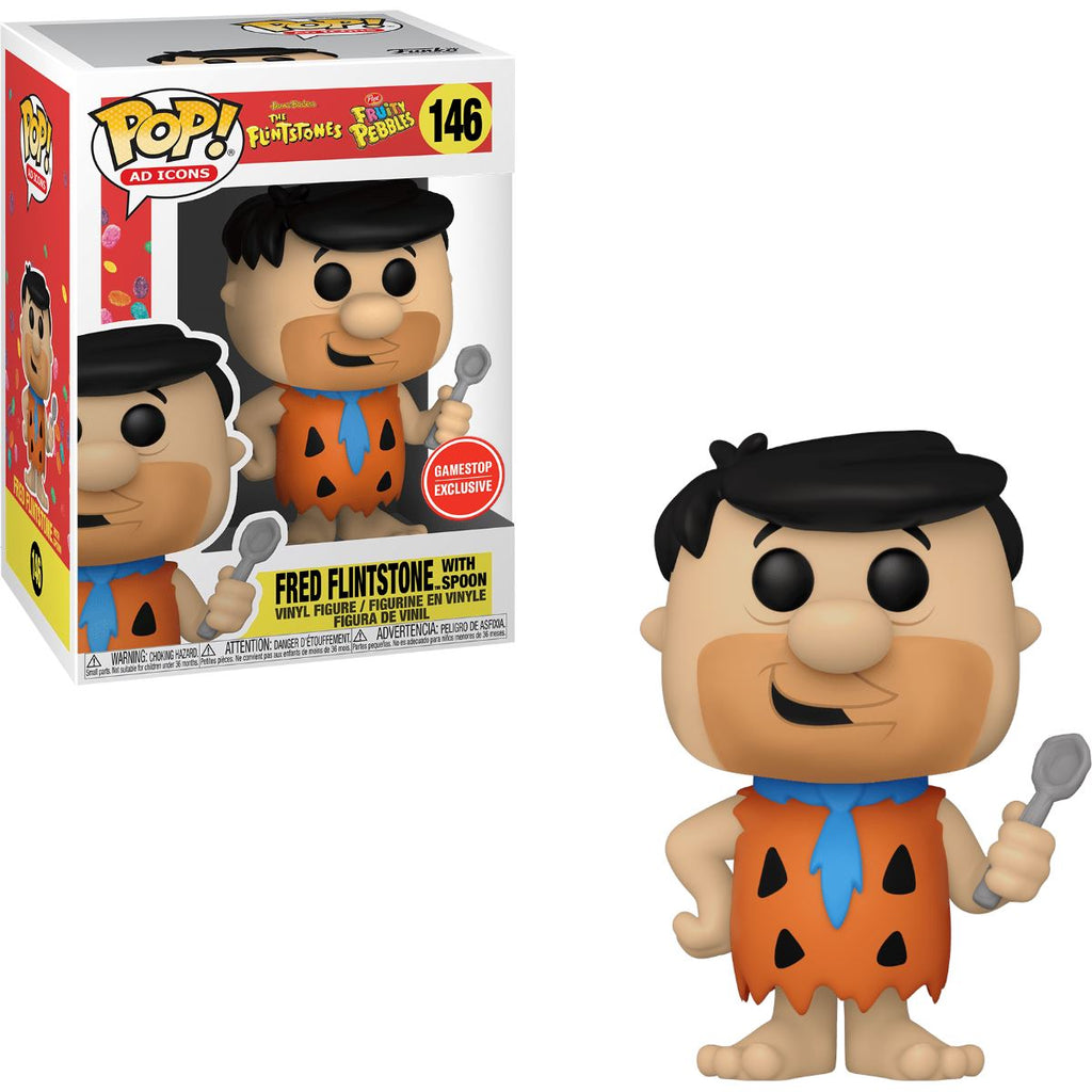 The Flintstones Fred Flintstone with Spoon Exclusive Funko Pop! #146