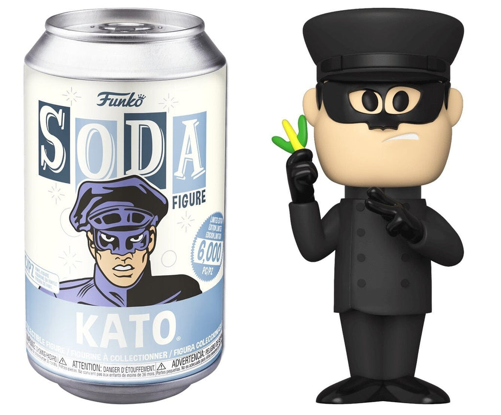 The Green Hornet Kato Funko Vinyl Soda (Opened Can)