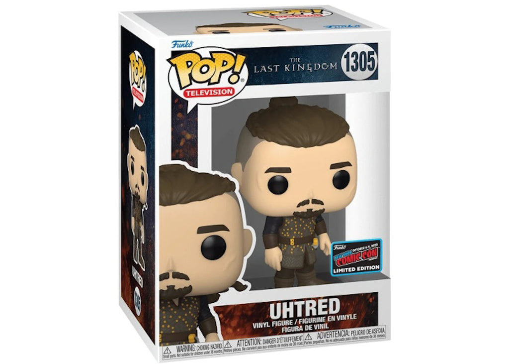 The Last Kingdom Uhtred NYCC (Official Sticker) Exclusive #1305 Funko 