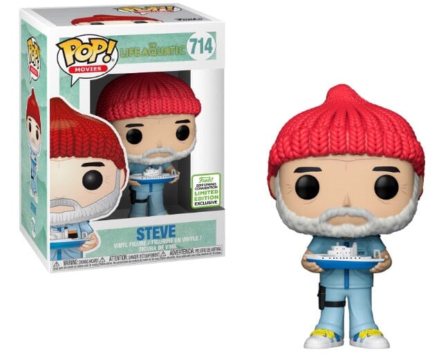 The Life Aquatic Steve Spring Convention Exclusive Funko Pop! #714