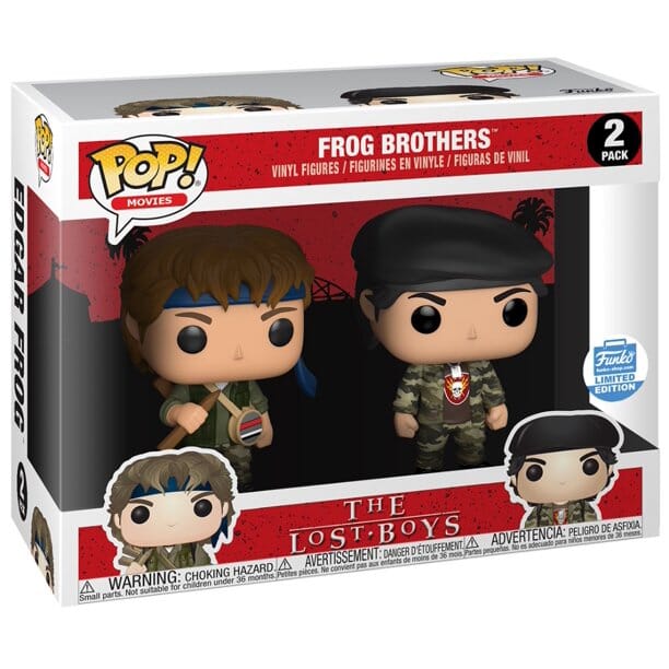 The Lost Boys Frog Brothers Exclusive Funko Pop! 2 Pack