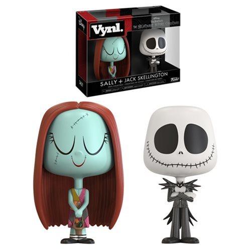 The Nightmare Before Christmas Jack and Sally Funko VYNL Figure 2-Pack