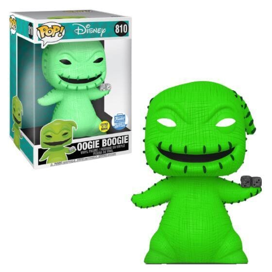 The Nightmare Before Christmas Oogie Boogie Glow 10 Inch Exclusive Funko Pop! #810 (Additional Shipping Fees Apply)