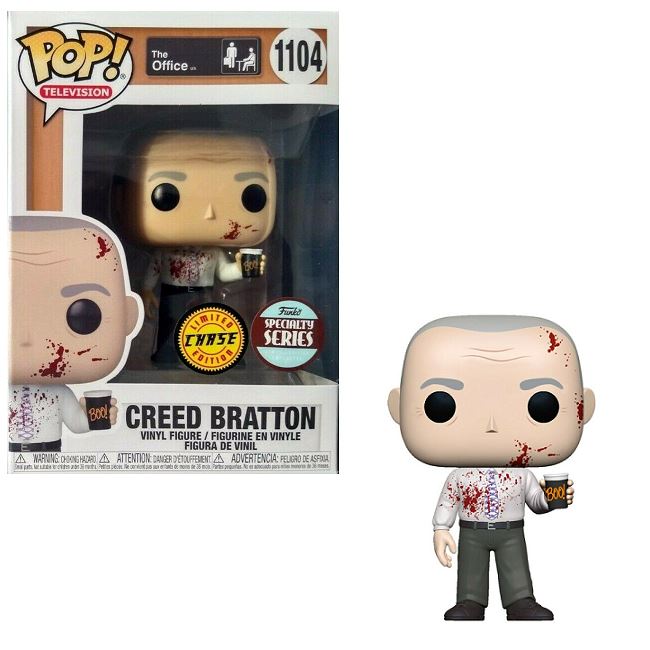 The Office Creed Bratton (Bloody) Chase Specialty Series Exclusive Funko Pop! #1104