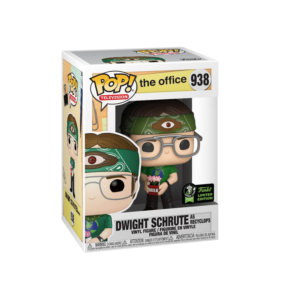 The Office Dwight Schrute as Recyclops Emerald City Exclusive Funko Pop! #938