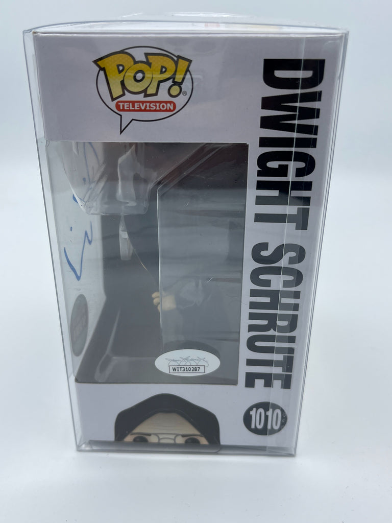 The Office Dwight Schrute (Dark Lord) Funko Pop! #1010 Signed Autographed by Rainn Wilson (JSA Certified)