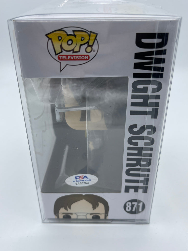 The Office Dwight Schrute Funko Pop! #871 Signed Autographed by Rainn Wilson (JSA Certified)