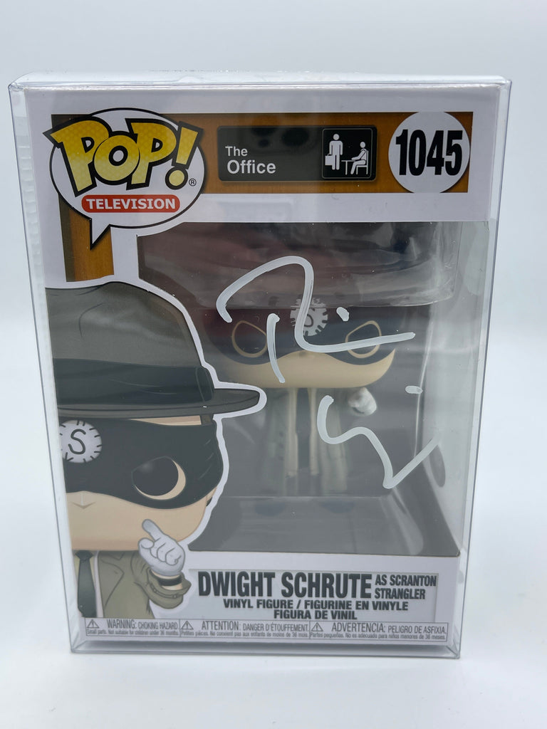 The Office Dwight Schrute (Scranton Strangler) Funko Pop! #1045 Signed Autographed by Rainn Wilson (PSA Certified)
