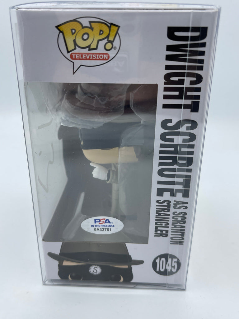 The Office Dwight Schrute (Scranton Strangler) Funko Pop! #1045 Signed Autographed by Rainn Wilson (PSA Certified)