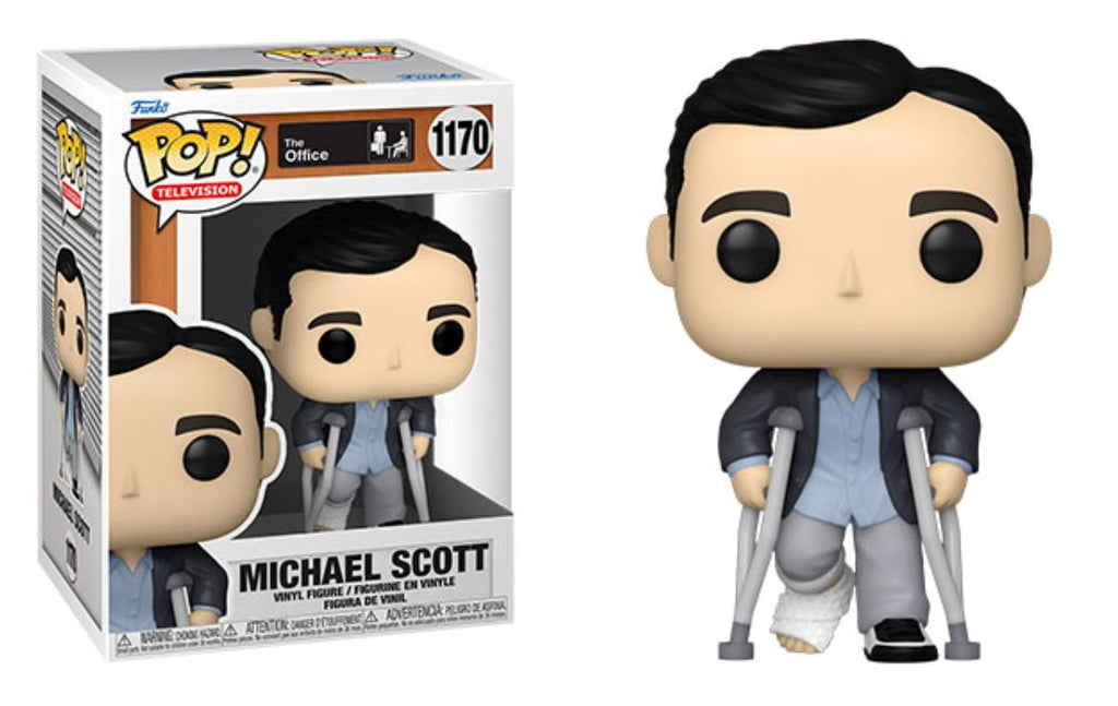 The Office Michael (Crutches) Funko Pop! #1170