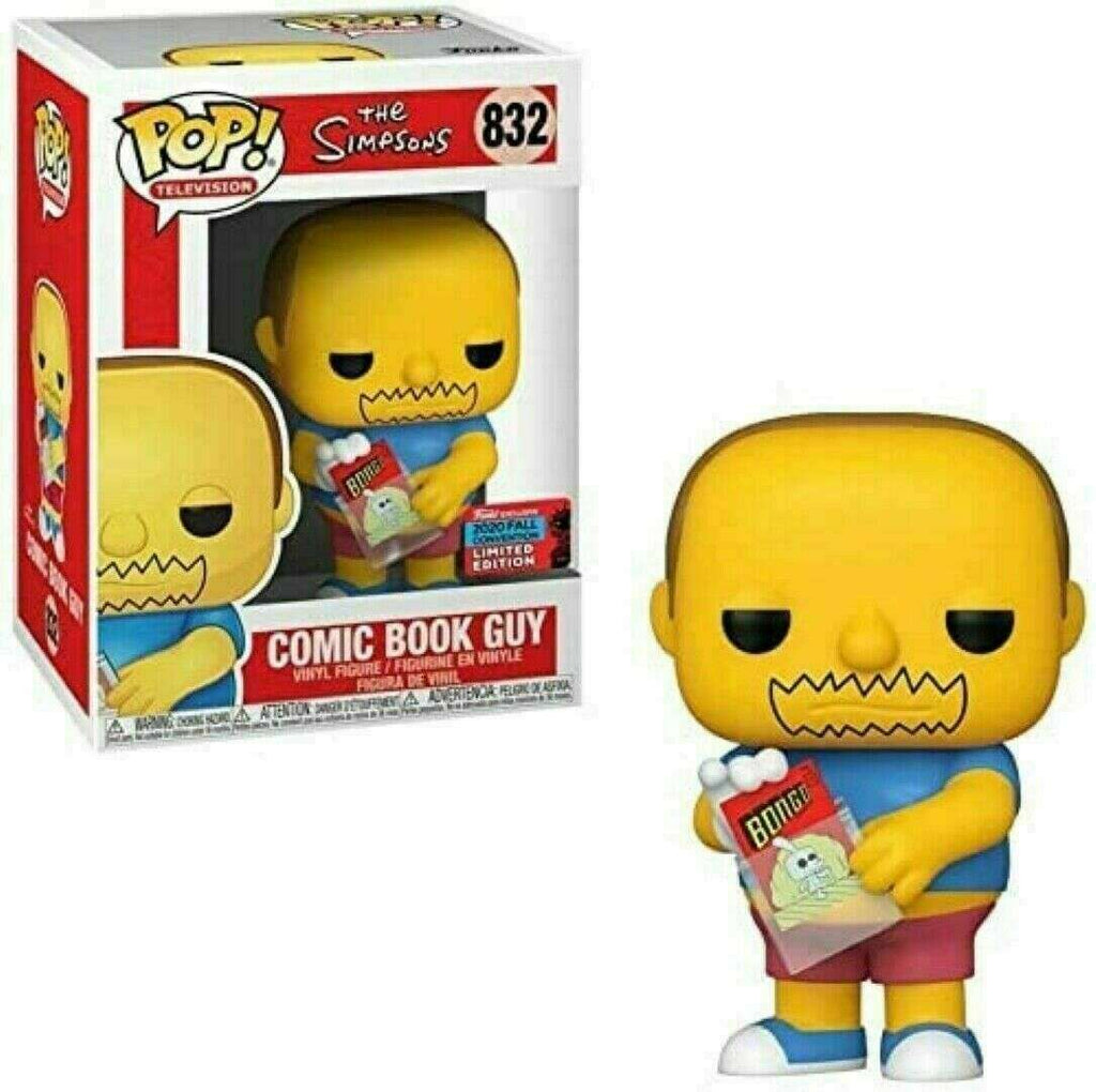 The Simpsons Comic Book Guy Fall Convention Exclusive Funko Pop! #832
