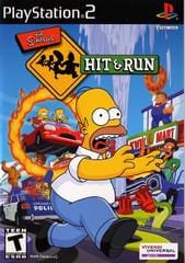 The Simpsons Hit and Run for the Playstation 2 (PS2) Game (Complete in Box)