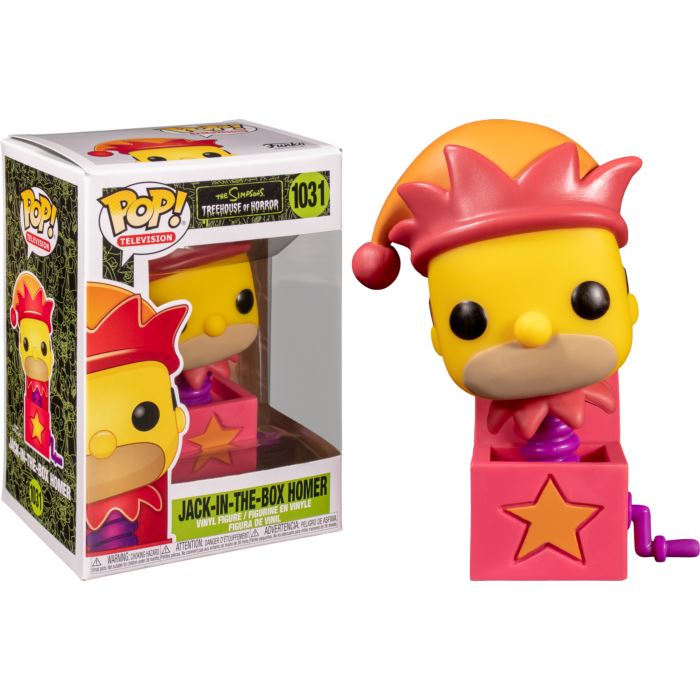 The Simpsons Homer Jack in the Box (Treehouse of Horror) Funko Pop! #1031