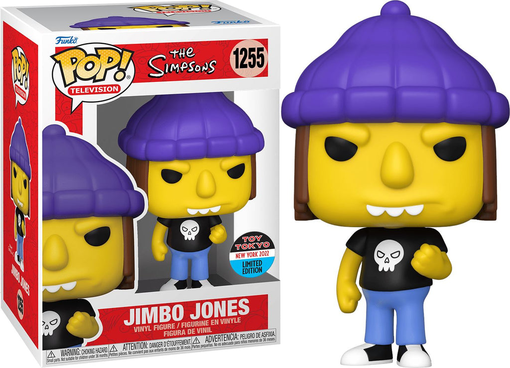 The Simpsons Jimbo Jones Exclusive Funko Pop! #1255