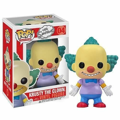 The Simpsons Krusty The Clown Funko Pop! #04
