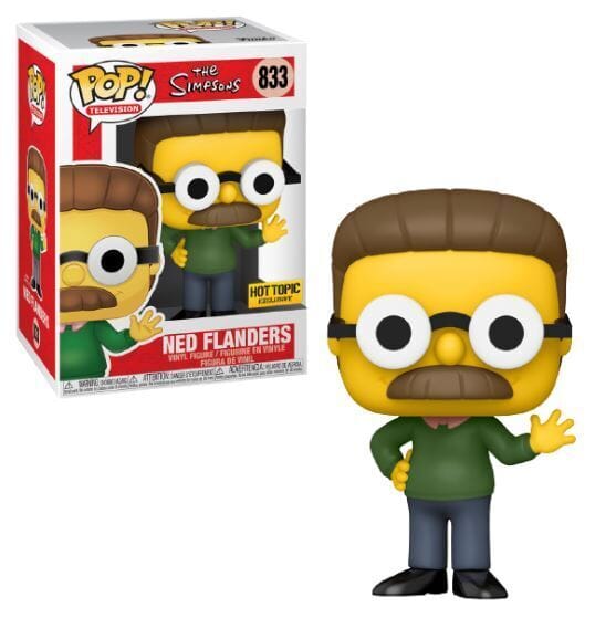 The Simpsons Ned Flanders Exclusive Funko Pop! #833
