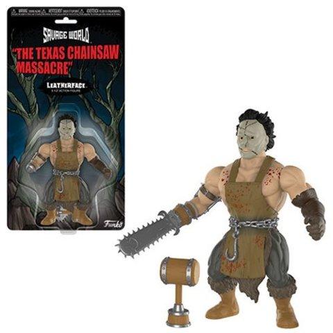 The Texas Chainsaw Massacre Leatherface Savage World Action Figure