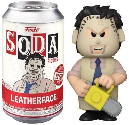 The Texas Chainsaw Massacre Leatherface Funko Vinyl Soda (Opened Can)
