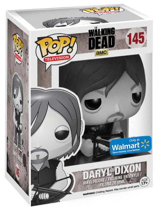 The Walking Dead Daryl Dixon (Black & White) Exclusive Funko Pop! #145