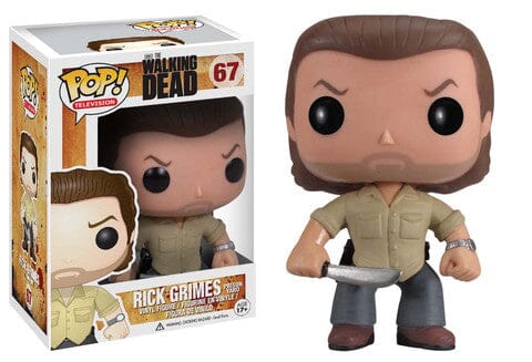 The Walking Dead Rick Grimes (Prison Yard) Funko Pop! #67 