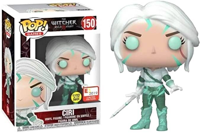 The Witcher Ciri GITD Exclusive Funko Pop! #150