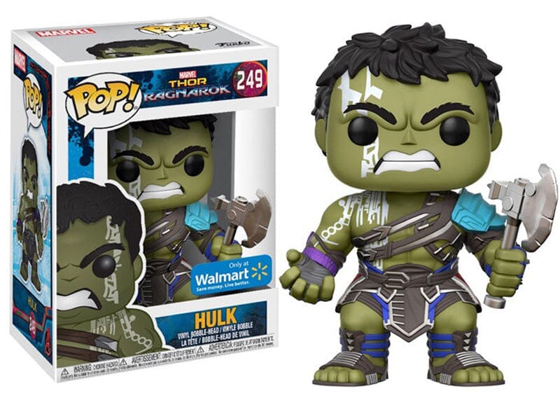 Thor Ragnarok Hulk (No Helmet) Exclusive Funko Pop! #249