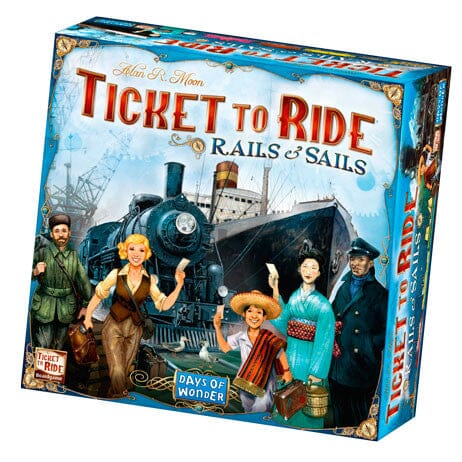 Ticket to Ride: Rails & Sails Board Game