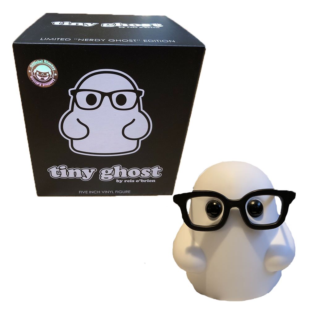 Tiny Ghost (Nerdy) Vinyl Figure Bimtoy