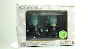 Titans Game of Thrones Night King and White Walker Glow in the Dark GID Exclusive Twin Pack Titans 