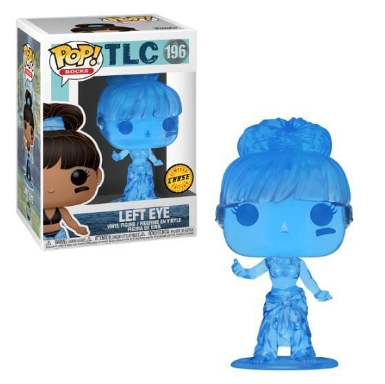 TLC Left Eye (Translucent) Chase Funko Pop! Rocks #196