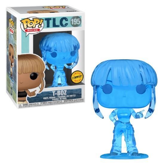 TLC T-Boz (Translucent) Chase Funko Pop! Rocks #195