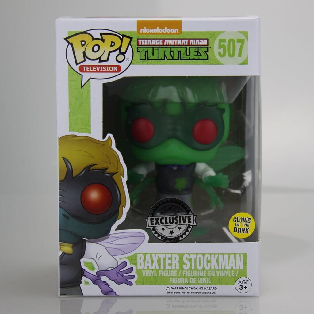 TMNT Teenage Mutant Ninja Turtles Baxter Stockman Glow in the Dark Exclusive Funko Pop! #507