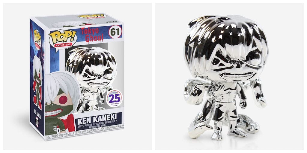 Tokyo Ghoul Ken Keneki (Silver Chrome) Exclusive Funko Pop! #61