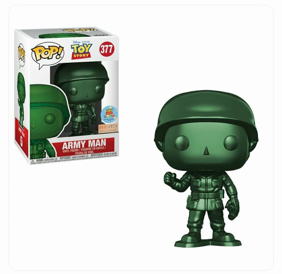 Toy Story Army Man (Metallic) Exclusive Funko Pop! #377