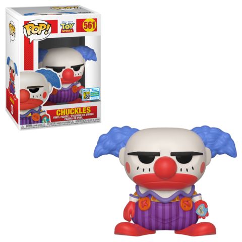 Toy Story Chuckles SDCC (Official Sticker) Exclusive Funko Pop! #561