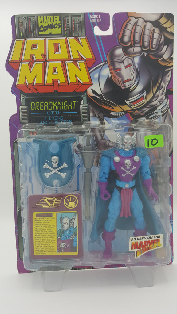 ToyBiz Marvel Comics Iron Man Dreadknight with Firing Lance Action