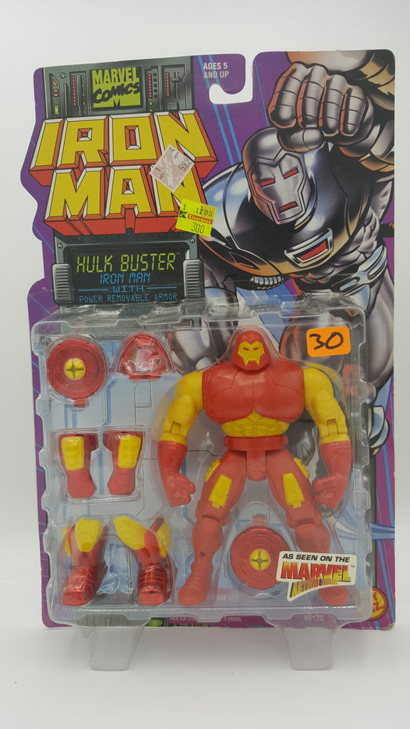 ToyBiz Marvel Comics Iron Man Hulk Buster with Power Removable Armor