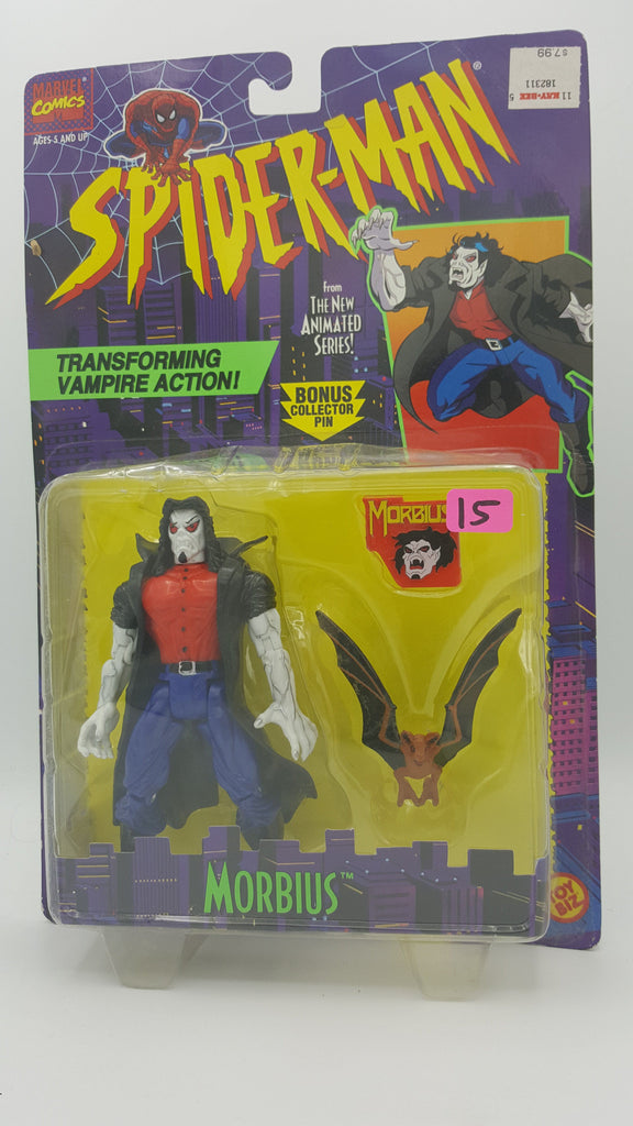 ToyBiz Marvel Comics Spider-Man Morbius with Transforming Vampire Action