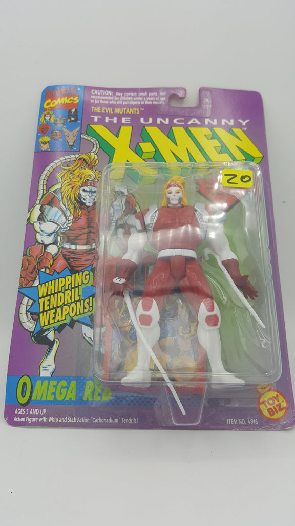 ToyBiz Marvel Comics The Uncanny X-men Omega Red with Whip Tendril Weapons Action Figure ToyBiz 