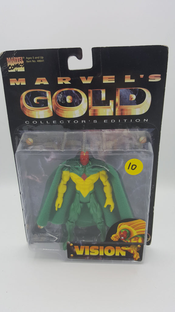 ToyBiz Marvel Gold Collector's Edition Vision Action Figure
