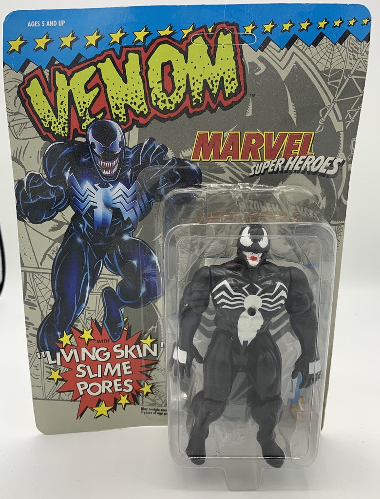 ToyBiz Marvel SuperHeroes Venom with Living Skin Slime Pores Vintage Action Figure