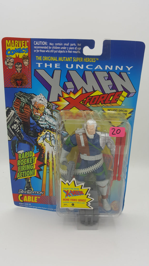 ToyBiz Marvel The Uncanny X-men X-force Cable 3rd Edition Action Figure