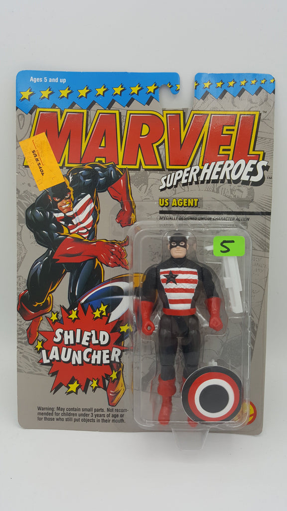 ToyBiz Marvel US Agent with Shield Launcher Action Figure