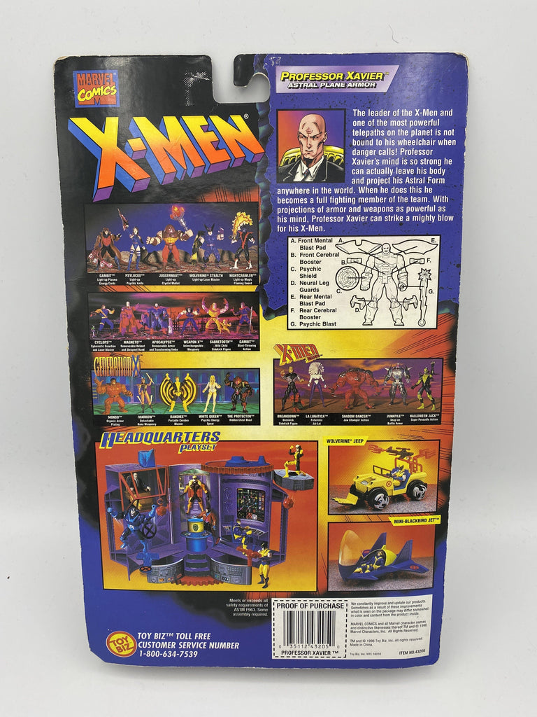 ToyBiz Marvel X-Men Mutant Armor Series Professor Xavier Astral Plane Armor Action Figure ToyBiz 