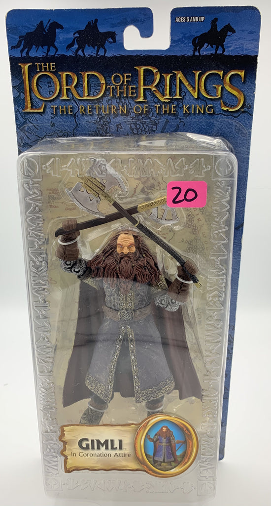 ToyBiz The Lord of the Rings The Return of the King Gimli in Coronation Attire Action Figure