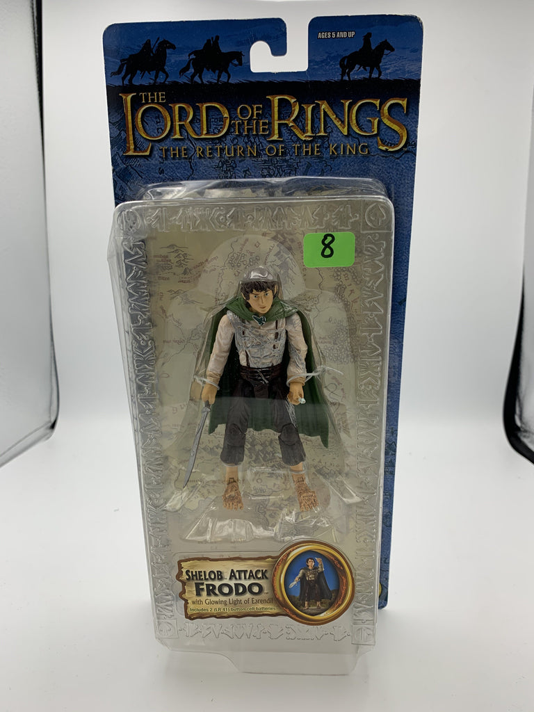 ToyBiz The Lord of the Rings The Return of the King Shelob Attack Frodo Action Figure