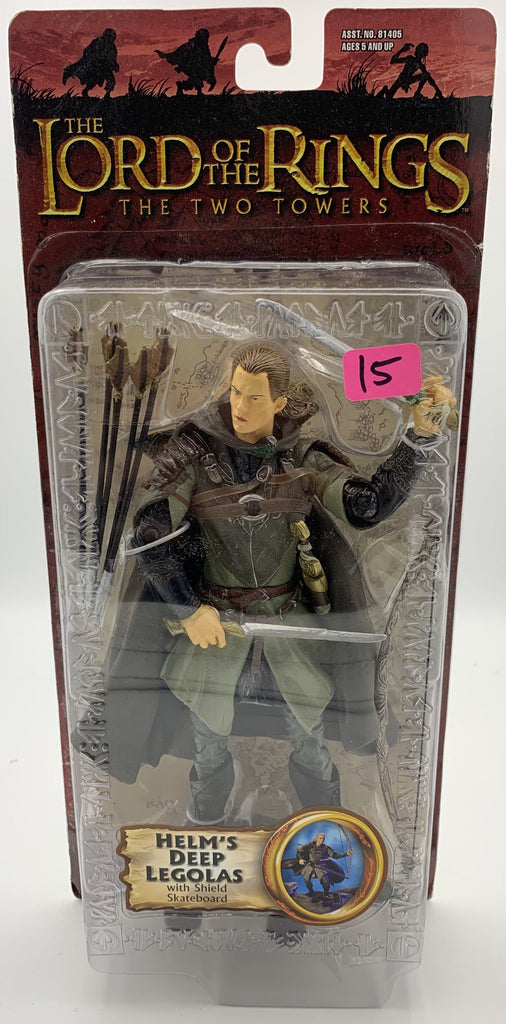 ToyBiz The Lord of the Rings The Two Towers Helm’s Deep Legolas Action Figure